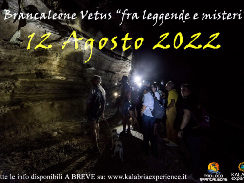 Venerdì 12 Agosto – Escursione Notturna a Brancaleone Vetus (tra leggende e misteri)